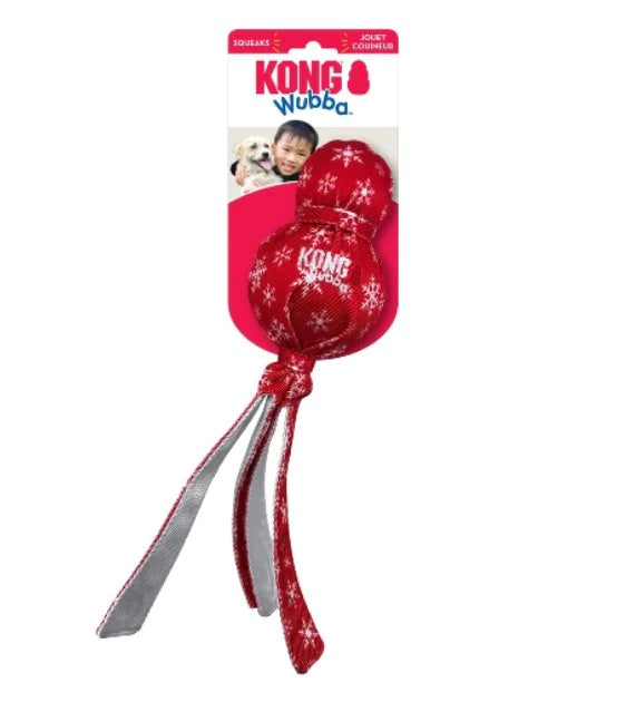 Jouet KONG HOLIDAY WUBBA BALLISTIC