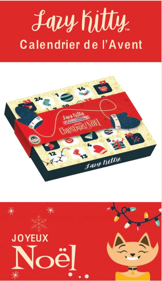 Calendrier de l'avent Lazy Kitty