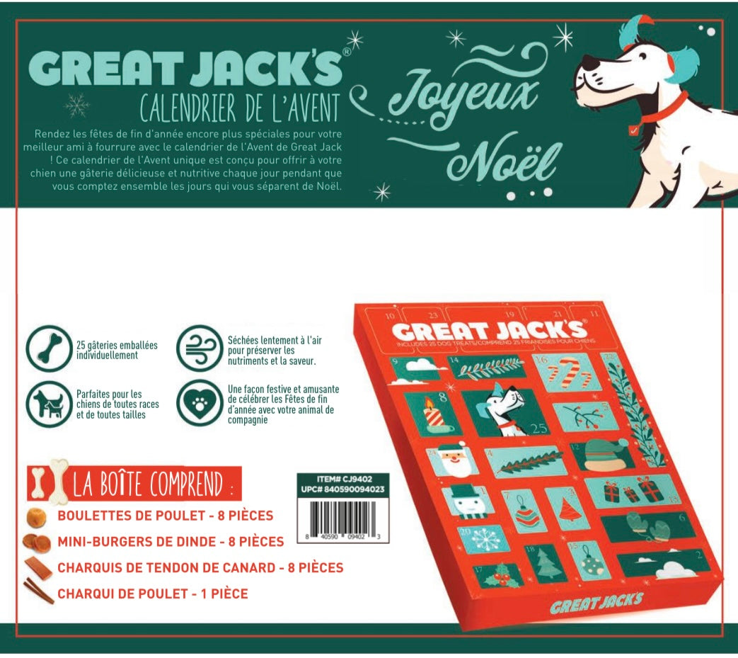 Calendrier de l'avent Great Jacks - Chiens