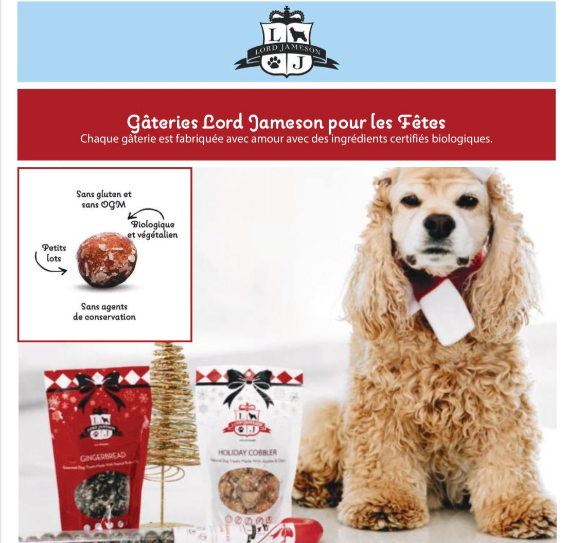 Gâteries des fêtes - Lord Jameson - Chiens
