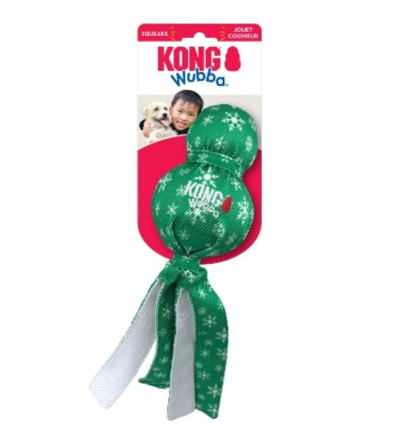 Jouet KONG HOLIDAY WUBBA BALLISTIC